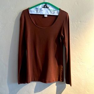 Peruvian Connection long sleeved cotton t-shirt.